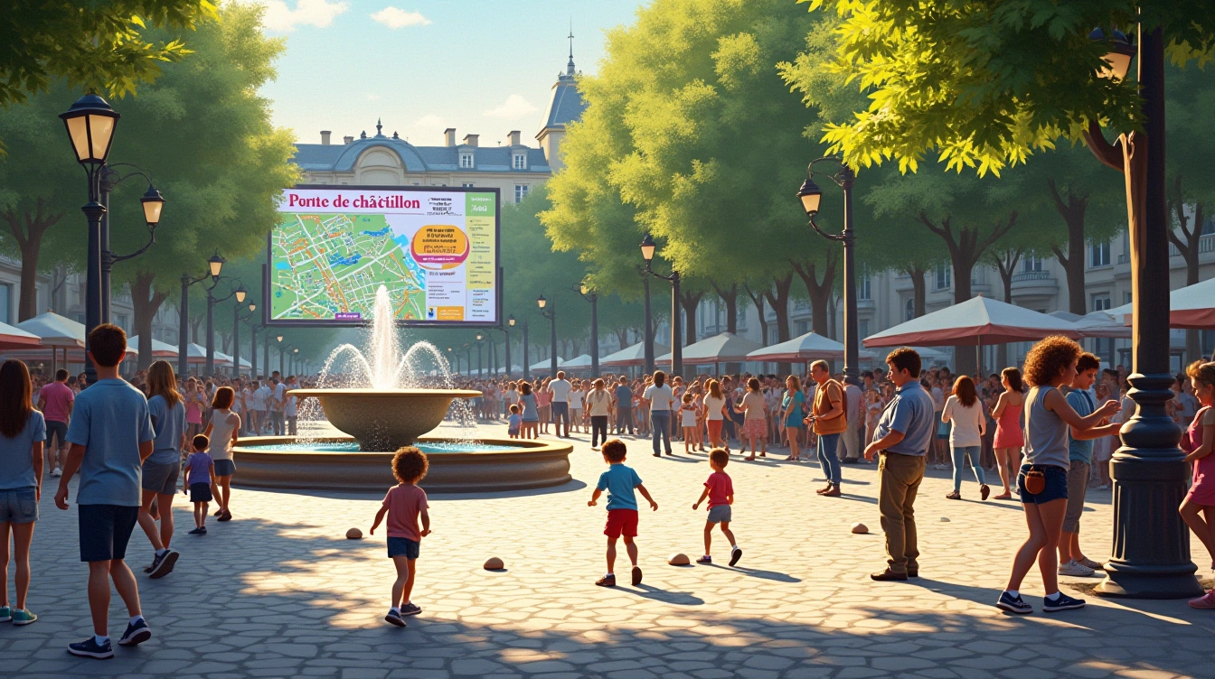 Vos questions sur les loisirs près de la Porte de Châtillon